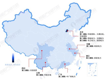 中國電力行業(yè)競爭格局及市場份額分析